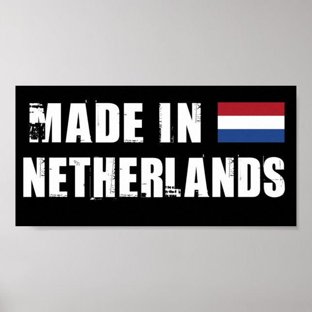 Made in Netherlands Poster (Framsidan)