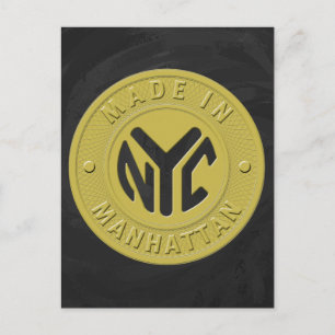 Made in New York Manhattan Vykort