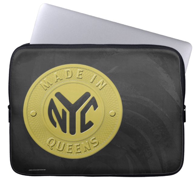 made in New York Queens Laptop Sleeve (Framsidan)