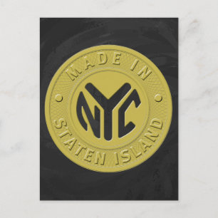 Made in New York Staten Island Vykort
