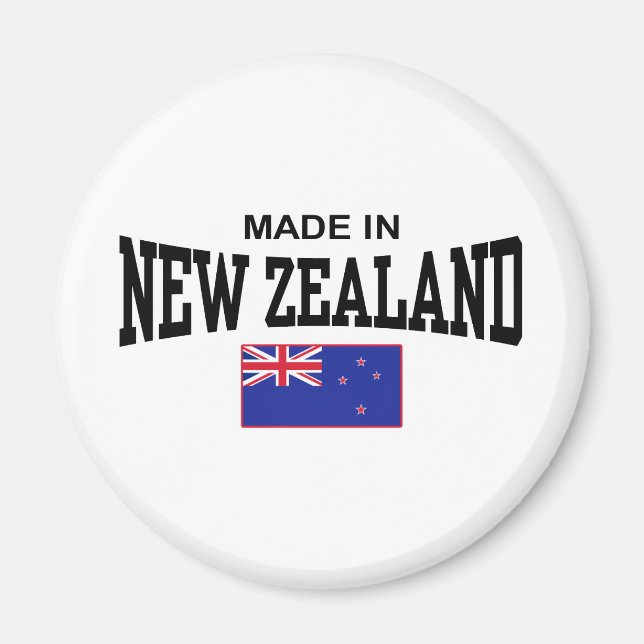 Made in New Zealand Magnet (Framsidan)