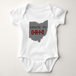 "made in Ohio" BABY BODYSUIT Tee