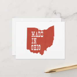 Made in Ohio-vykort Vykort