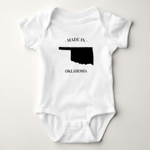 Made in Oklahoma OK Baby Bodykostym T Shirt