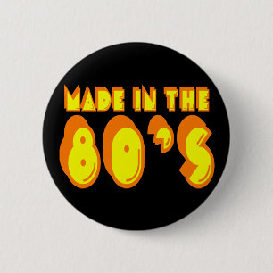 Made in på 80-talet knapp