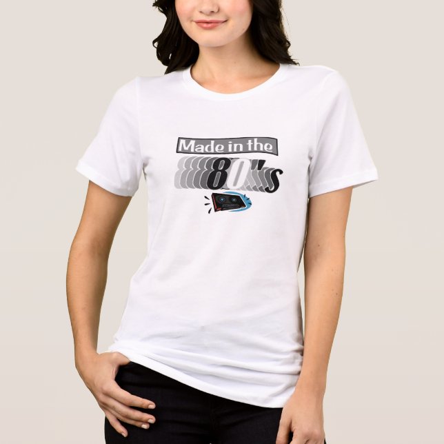 Made in på 80-talet tee shirt (Framsida)