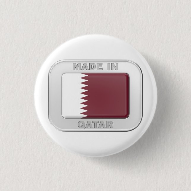 Made in Qatar Knapp (Framsida)