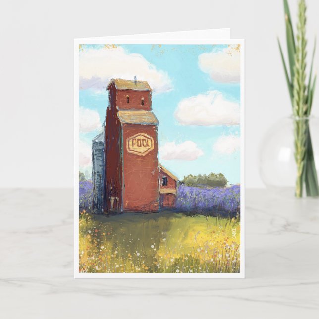 Made in Saskatchewan Tack Kort (Framsida)