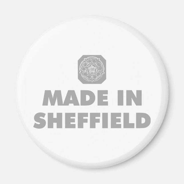 Made in Sheffield Magnet (Framsidan)