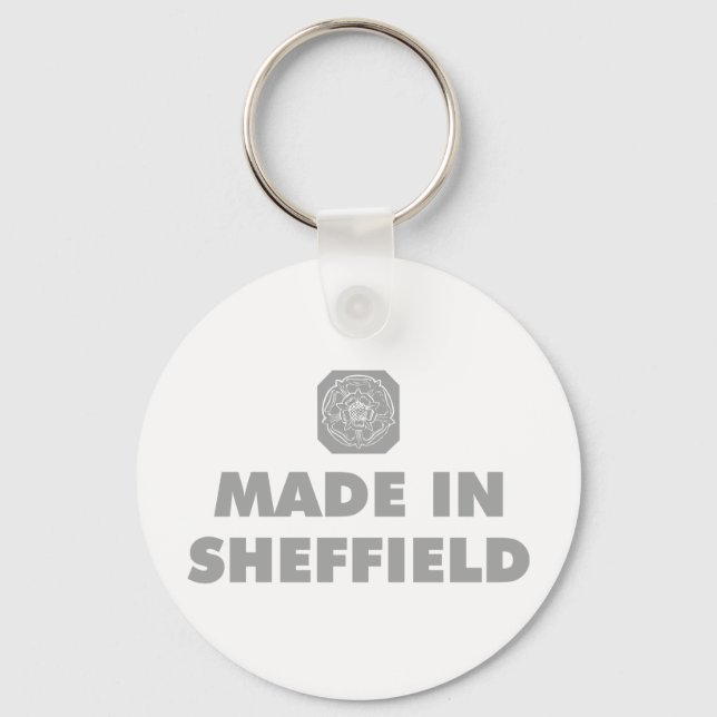 Made in Sheffield Nyckelring (Framsida)