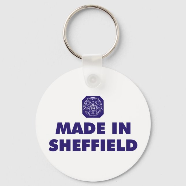 Made in Sheffield Nyckelring (Framsida)