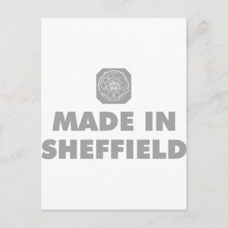 Made in Sheffield Vykort