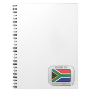 Made in South Afrika Anteckningsbok