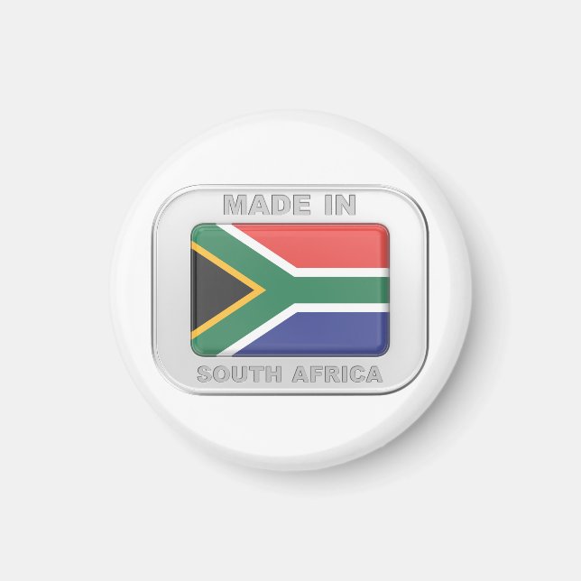 Made in South Afrika Magnet (Framsidan)
