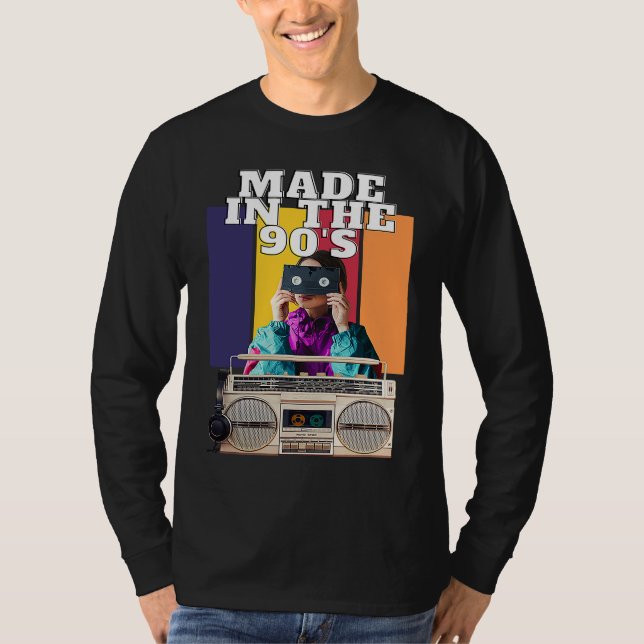 Made In The 90's classic Retro 90s baby T Shirt (Framsida)