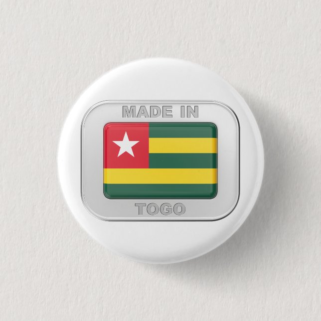 Made in Togo Knapp (Framsida)