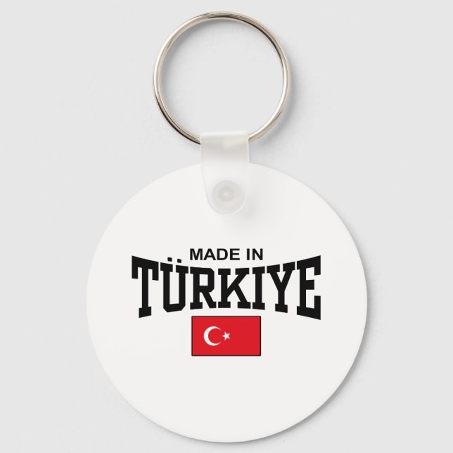 Made in Turkiye Nyckelring (Framsida)