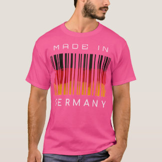 Made in Tyskland streckkodskonstruktion T Shirt