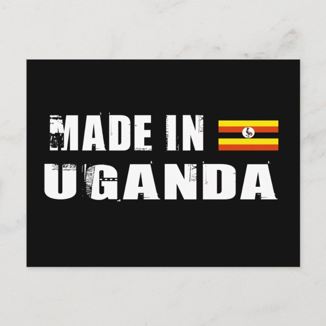 Made in Uganda Vykort (Framsida)
