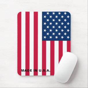 Made in USA American Flagga Mouse Pad - Patriotic Musmatta