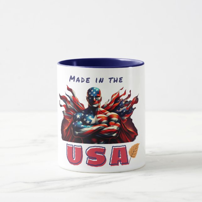 Made in USA Mugg design (Center)