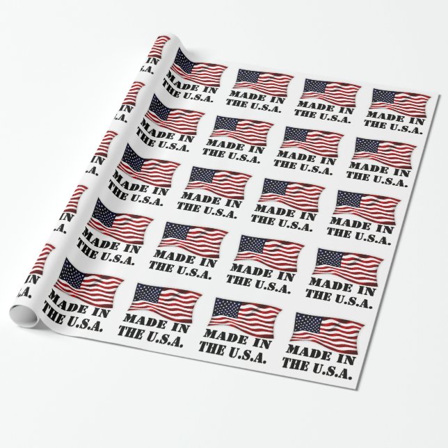 MADE IN USA PRESENTPAPPER (Utrullad)