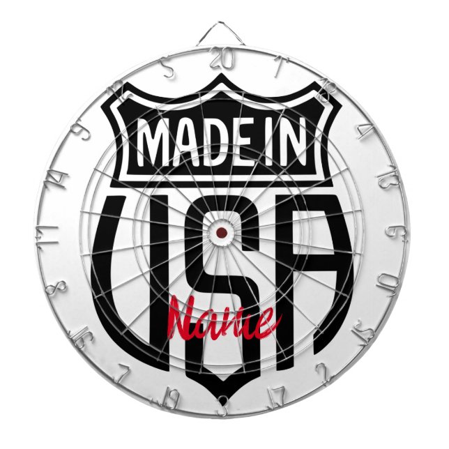 Made in USA Sign Thunder_Cove Darttavla (Framsidan)