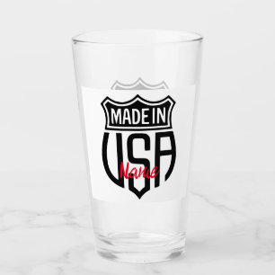 Made in USA Sign Thunder_Cove Glaskopp