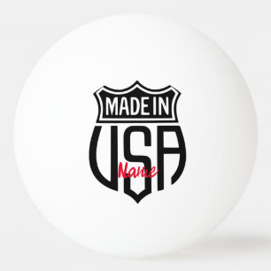 Made in USA Sign Thunder_Cove Pingisboll