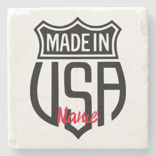 Made in USA Sign Thunder_Cove Stenunderlägg
