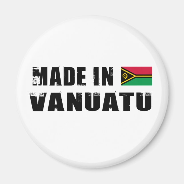 Made in Vanuatu Magnet (Framsidan)