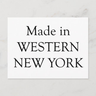 Made in Western New York Vykort