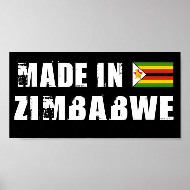 Made in Zimbabwe Poster (Framsidan)