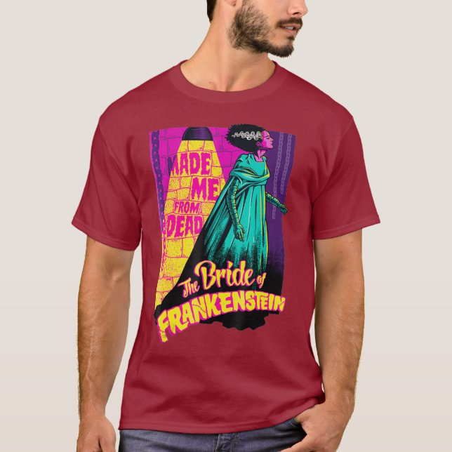 Made mig från Frankensteins döda Bride T Shirt (Framsida)