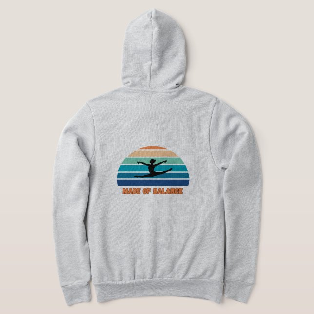 Made of Balance – Minimal Statement T-Shirt (Laydown Baksida)