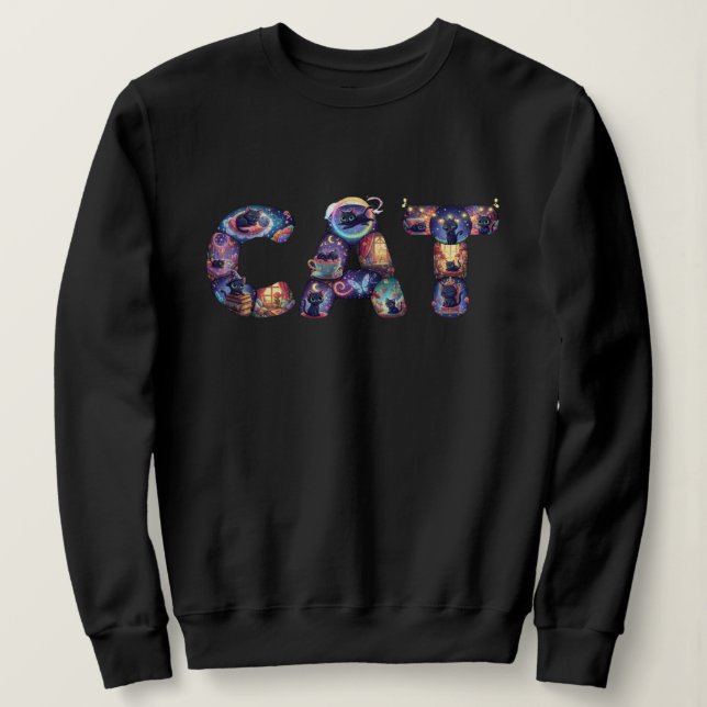 Made of Cat  T Shirt (Design framsida)