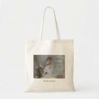 “Made of Love” Aesthetic Tote Bag – Romantic Tygkasse