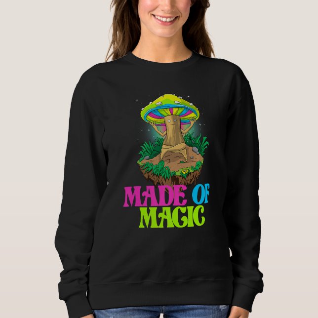 Made Of Magic  Women Magic Psilocybin Mushroom T Shirt (Framsida)