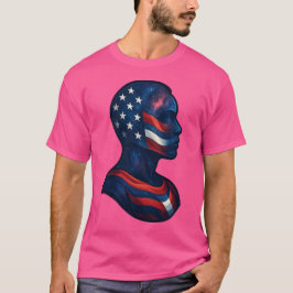 "Made of Stars & Rand" - Celestial American T Shirt