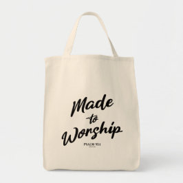 Made till Worship Psalm 95:1 Tygkasse