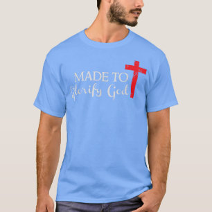Made to Glorify GodChristian Faith Kor Silhouett T Shirt