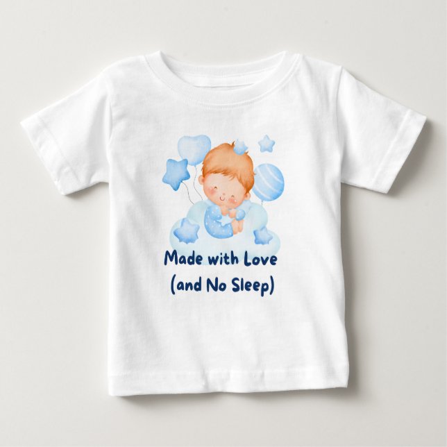 👶 ’made with Kärlek (and No Ssov)’ 💕 T Shirt (Framsida)