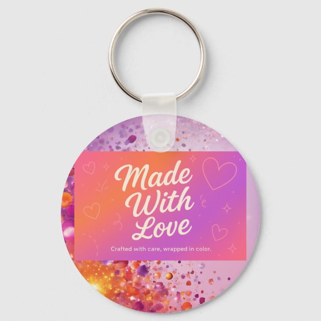 made with Kärlek Watch Nyckelring (Framsida)
