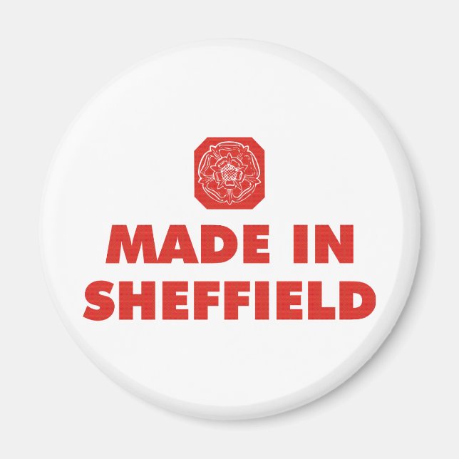 madeinsheffield magnet (Framsidan)