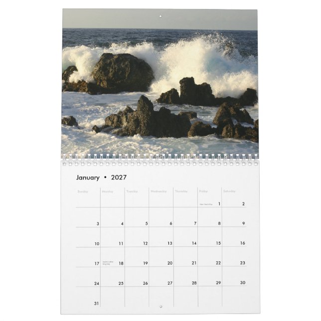 Madeira 2011 kalender (Jan 2027)
