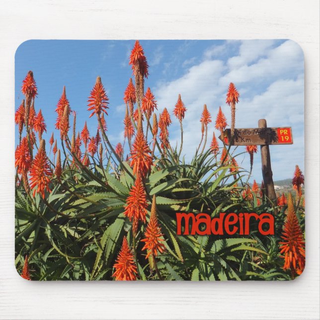 Madeira Aloe mousepad Musmatta (Framsidan)
