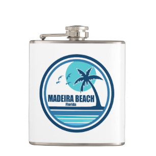 Madeira Beach Florida Handflatan Träd Birds Fickplunta