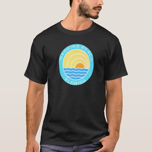 Madeira Beach Florida T Shirt (Framsida)