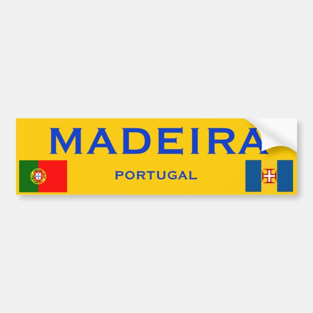 Madeira* bildekal (Framsidan)