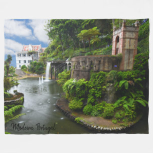 Madeira botaniska trädgårdar, Portugal Fleecefilt